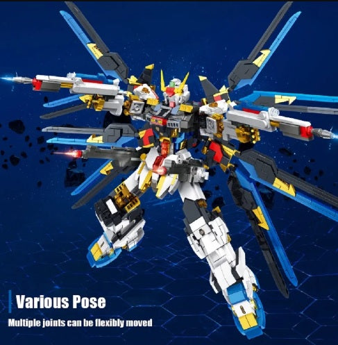 Storm Freedom Mecha Robot Building Kit – Large Scale Combat Robot Display