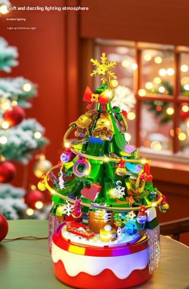 Christmas Bell Tree Building Kit – Festive Crystal Display Set