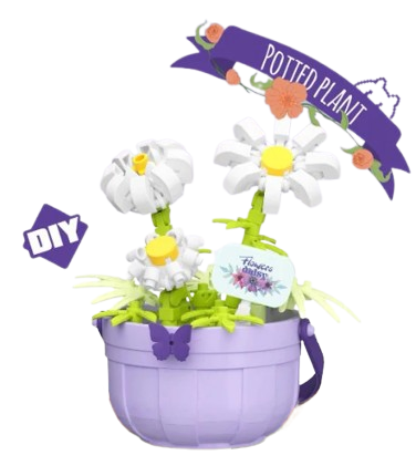 Potted Flower Garden Building Kit