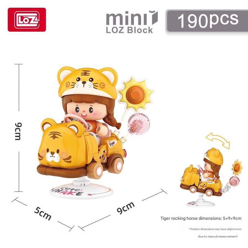 Animal Rocking Ride Building Kit – Cute Character Micro Build