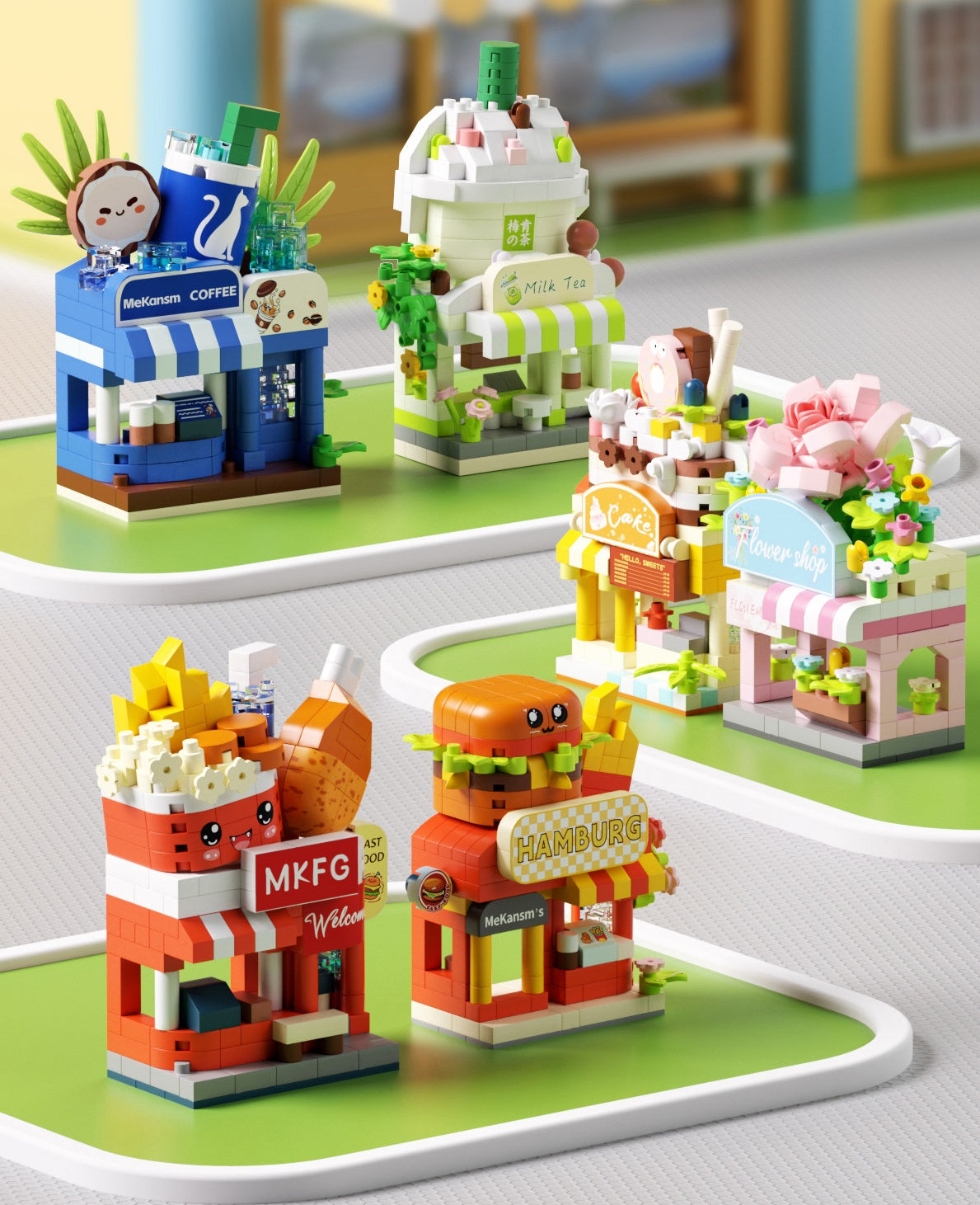 Dream Store Building Kit – Mini Street Shop Micro Build