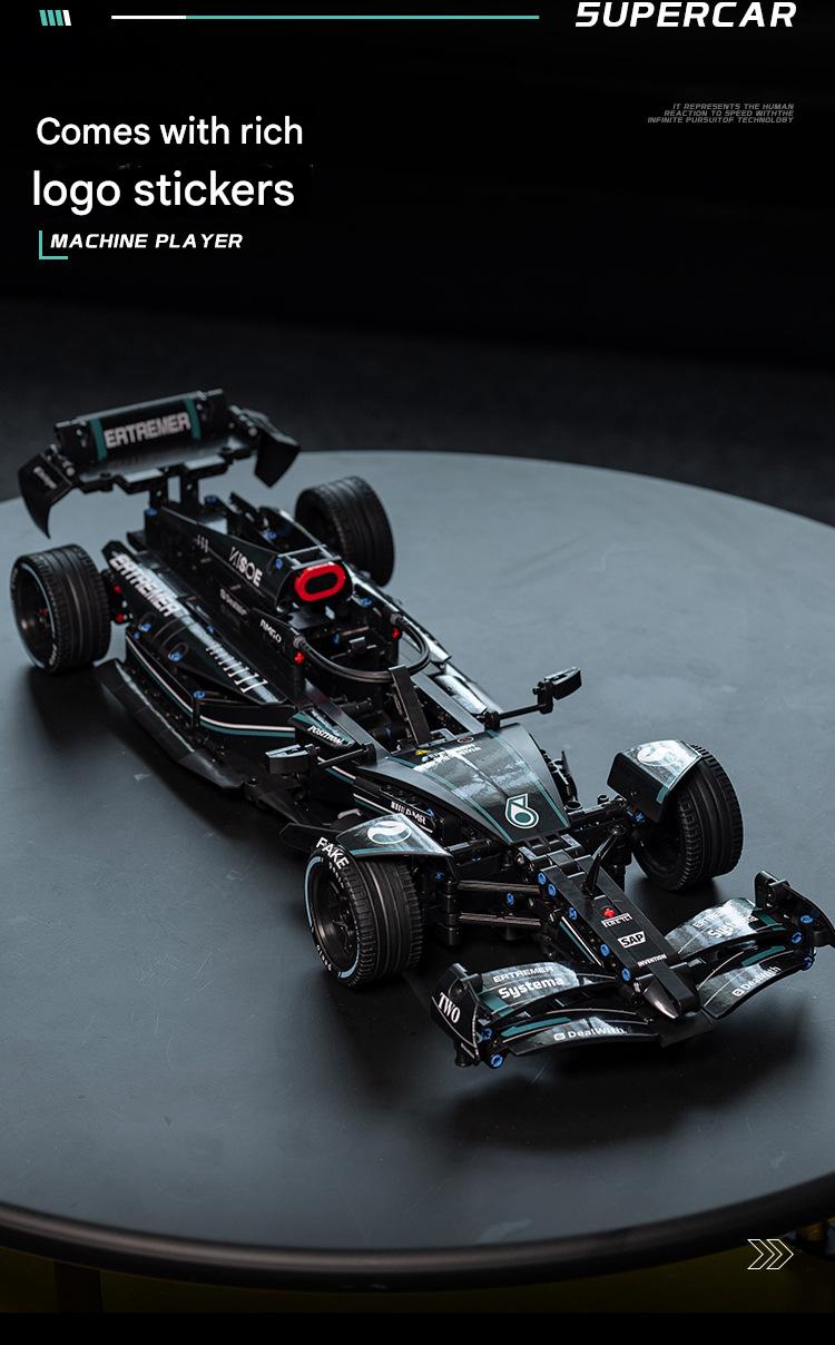 Formula Racing Car Building Kit – High Detail Race Car Display