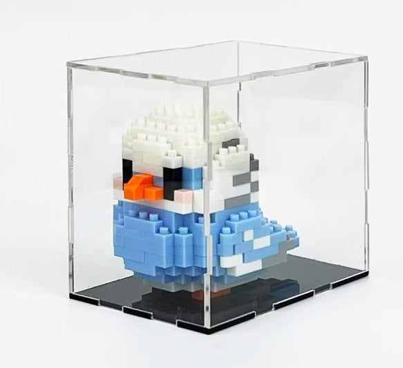 Pixel Bird Building Kit – Micro Bird Display with Movable Wings