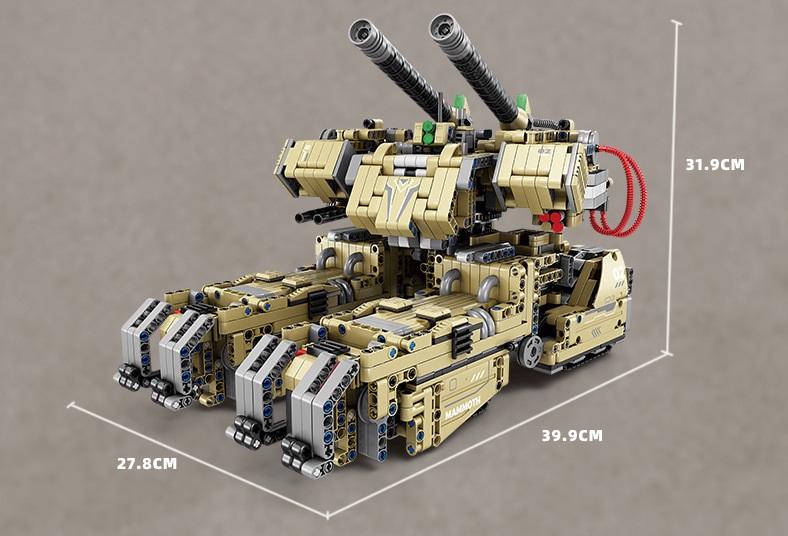 Mammoth Mecha Building Kit – Large Scale Engineering Robot Display