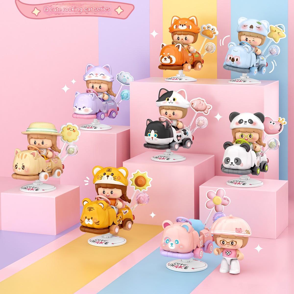 Animal Rocking Ride Building Kit – Cute Character Micro Build